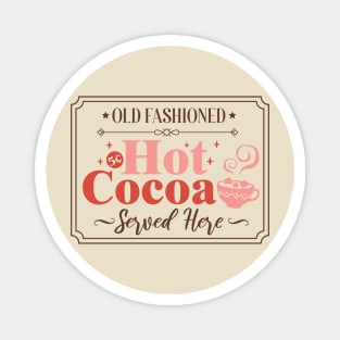 Old Fashioned Hot Coco Magnet